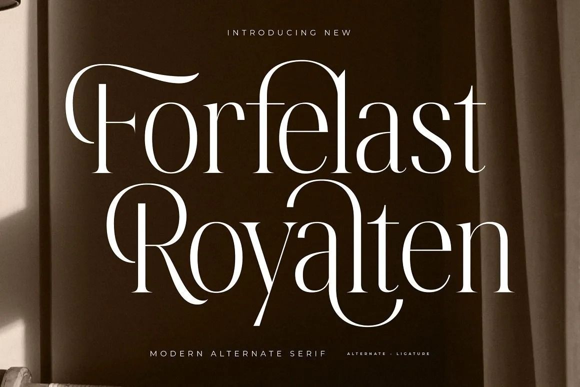 Forfelast Royalten Font — Dafont Free