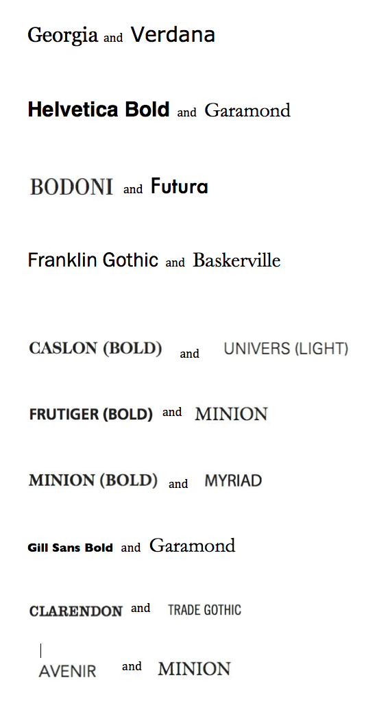 10 Stunning Font Pairings to Elevate Your Website Design