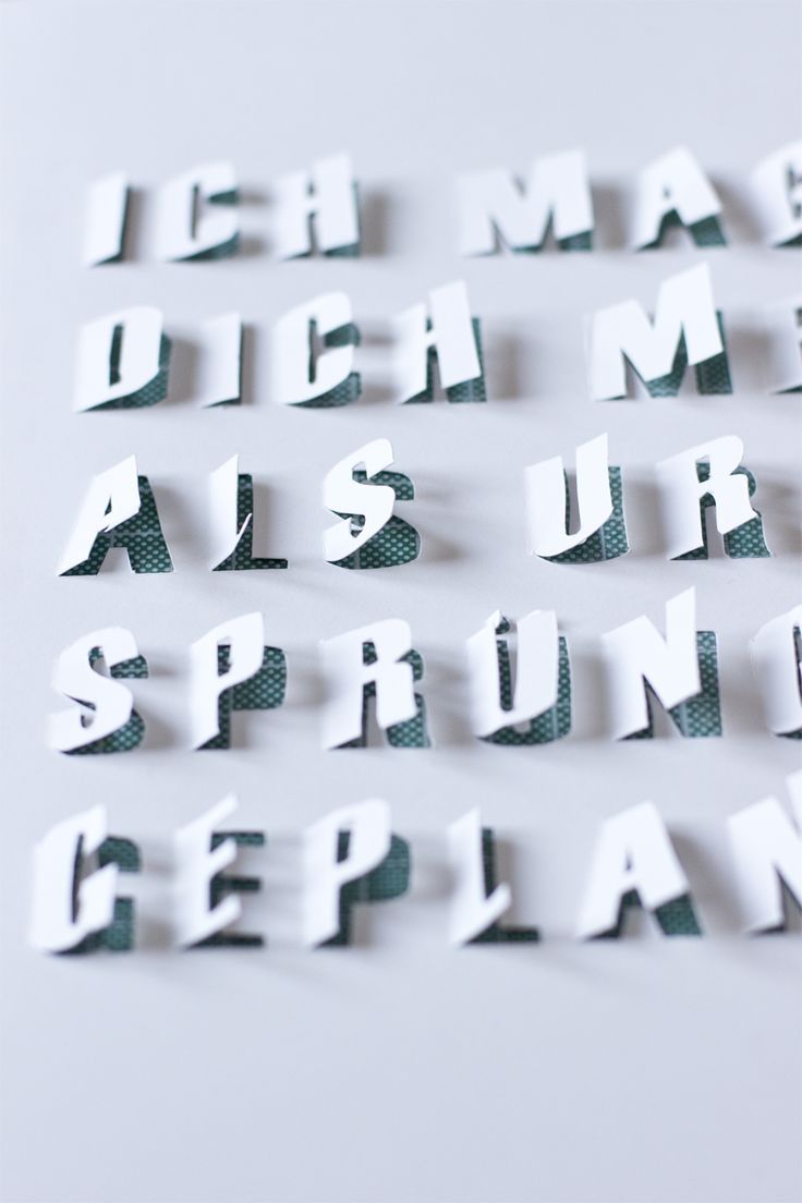 DIY 3D typography art | LOOK WHAT I MADE …