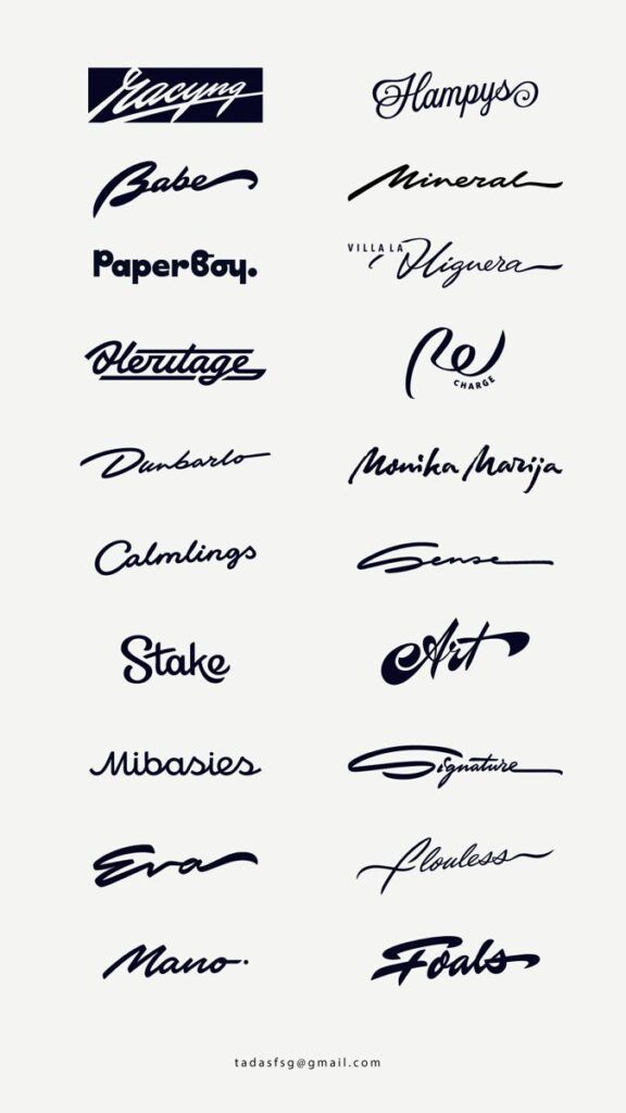 20 Creative Graphic Design Logos: From Iconic to Vintage
