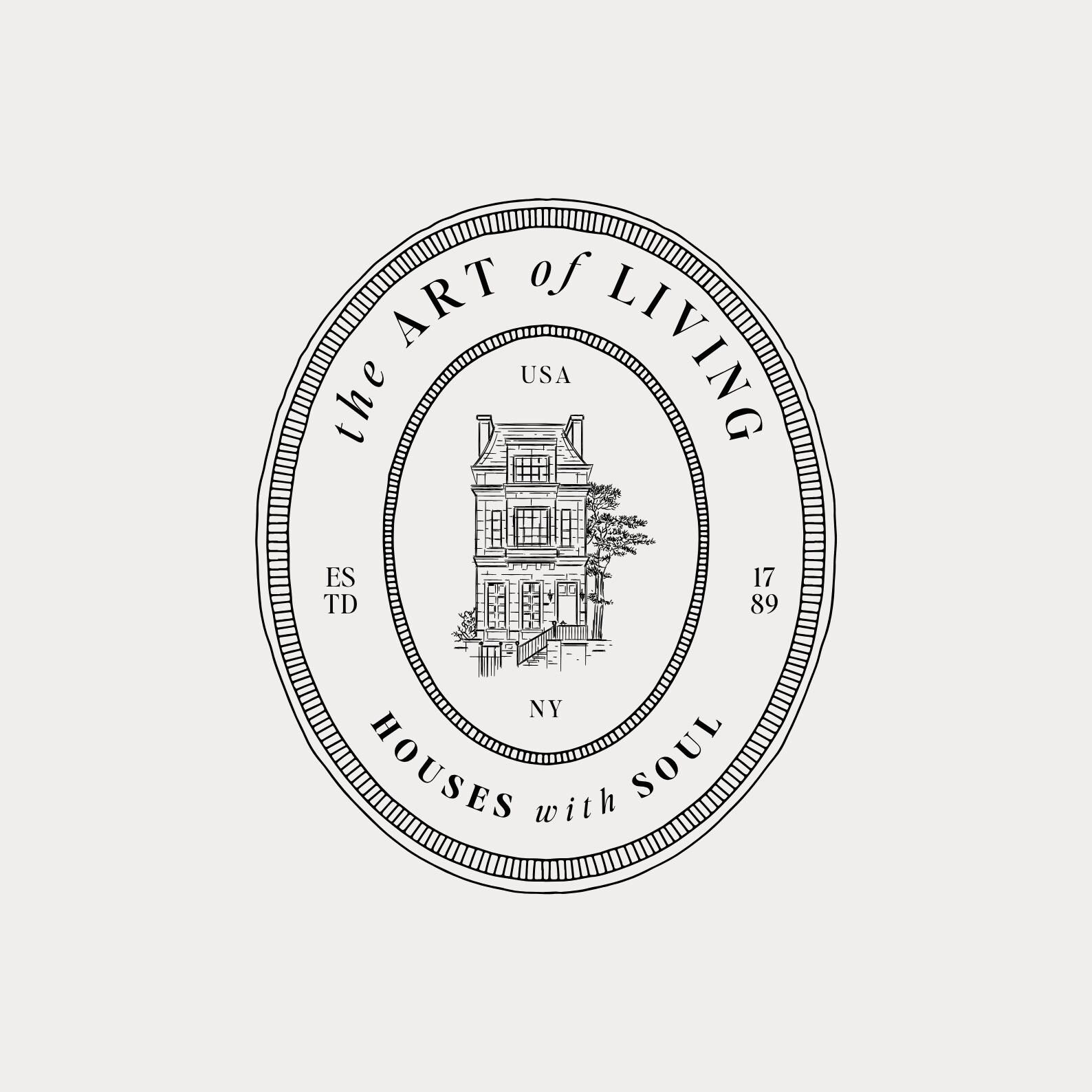 Création de Logo Maison préfabriquée | Illustration d’un bâtiment élégant (PNG, JPG)