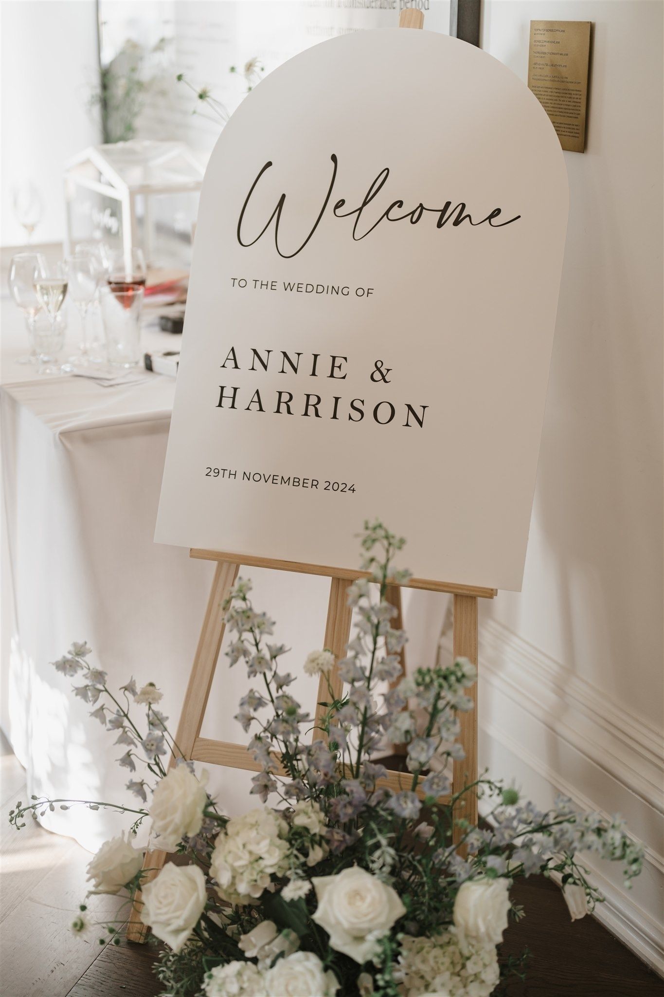 Wedding Welcome Sign