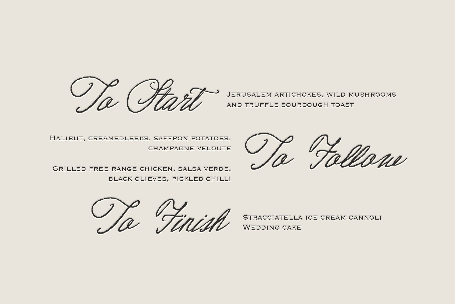 Maison Sezanne | Handwritten Font by Calamar Studio | Creative Market