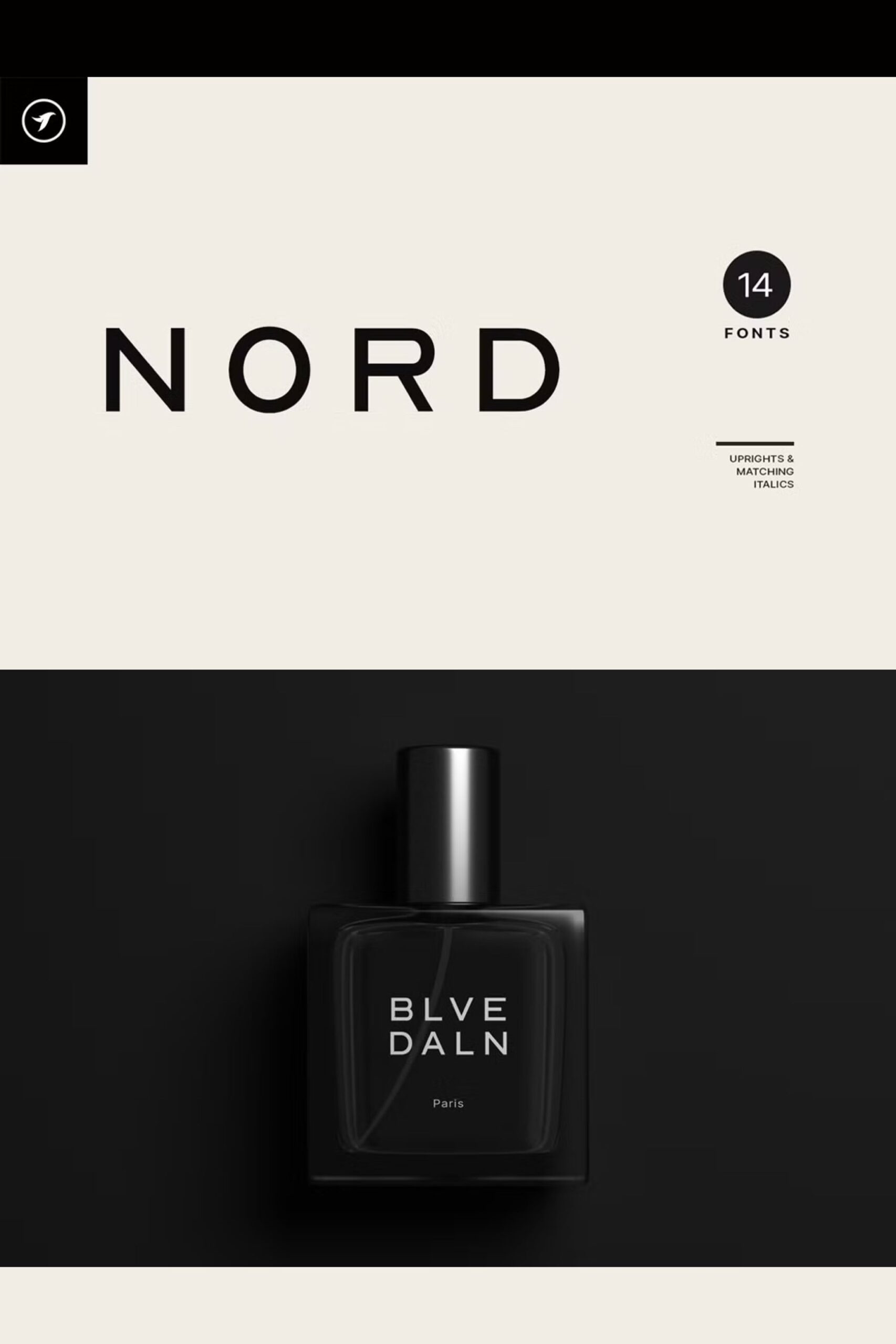 NORD — Minimal Display Font Family — Fancy fonts
