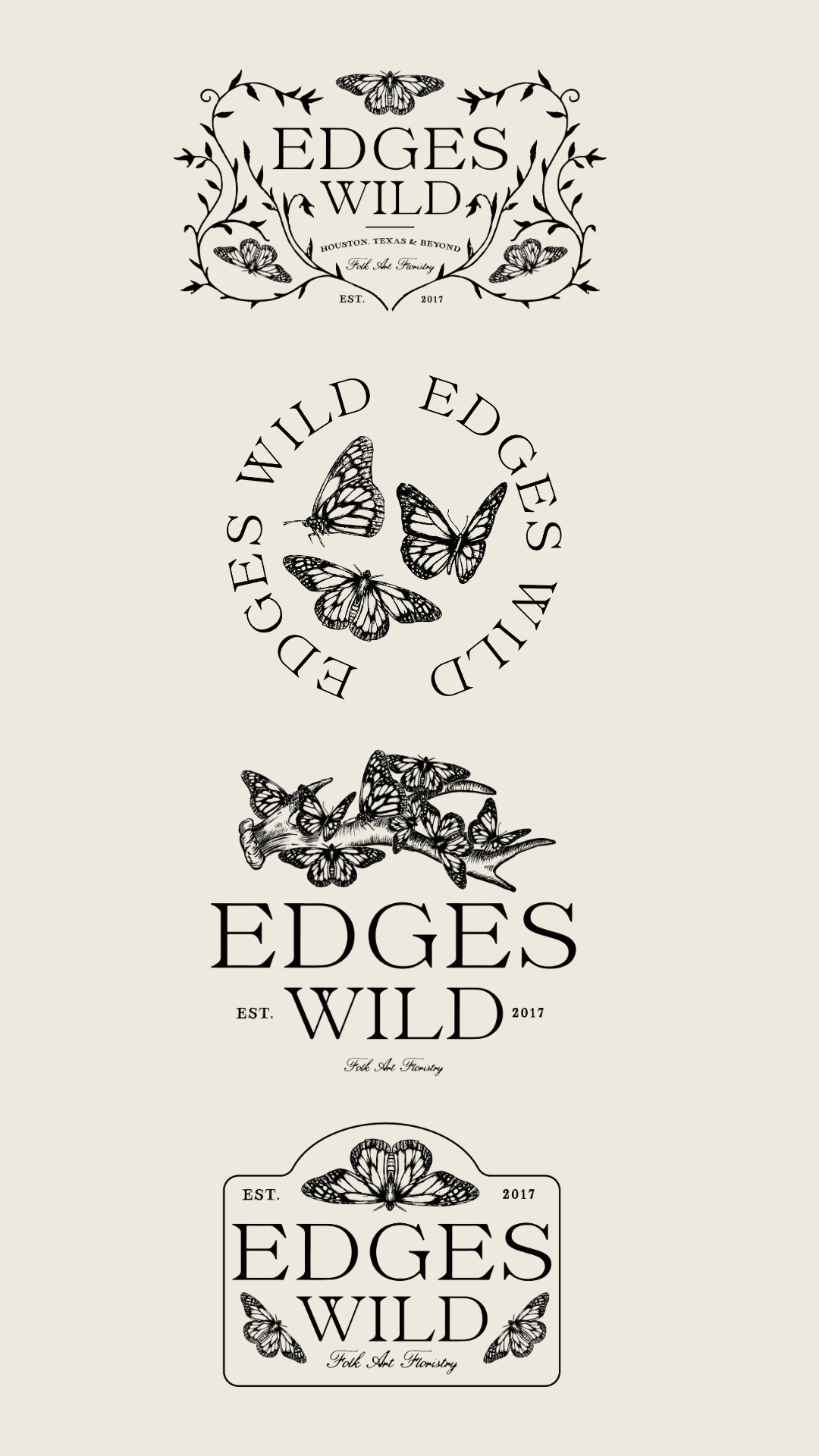 Elegant and Folkloric Inspired Branding for Florist Design Design — Wedding Pros