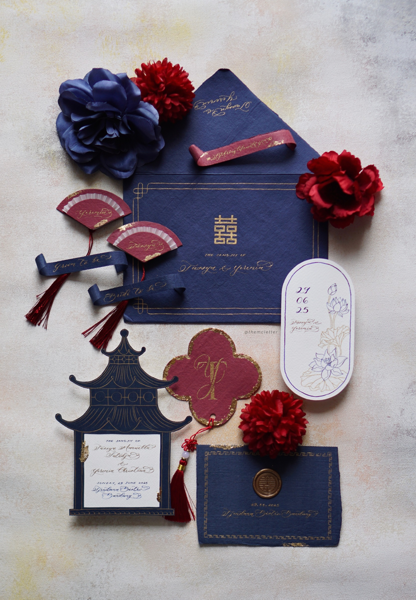 How to design beautiful wedding invitation templates pink