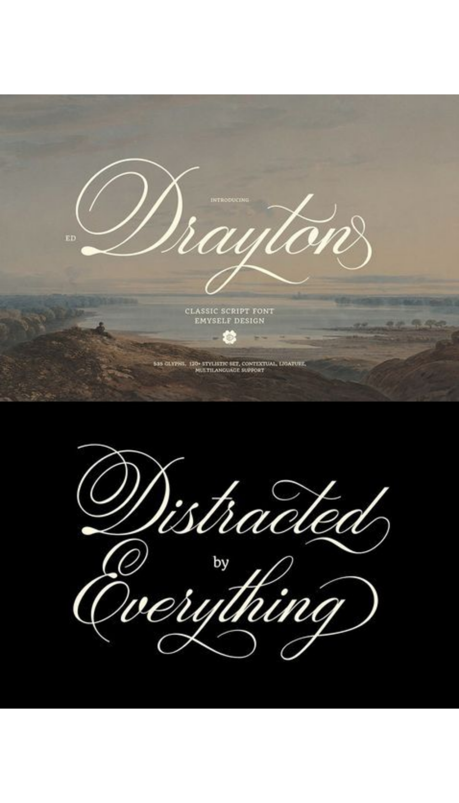 The ideal vintage font to elevate your branding projects