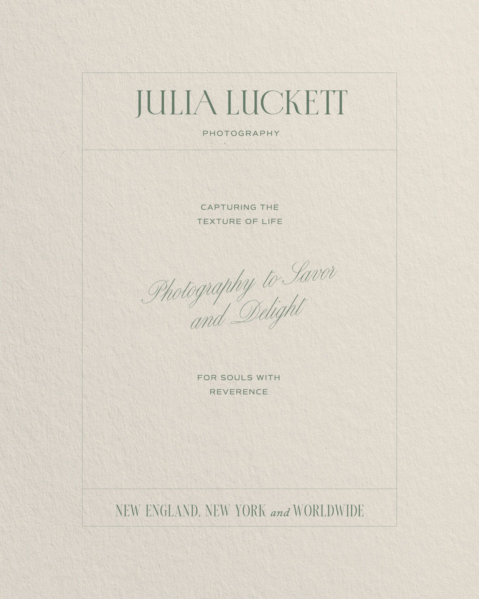 A Vintage European Coastal Brand Design for Photographer