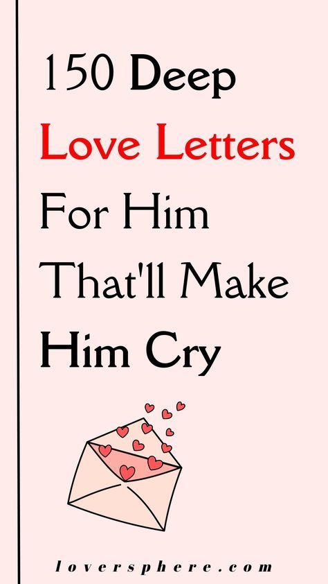 Best Romantic Love Letters For Him Or Her