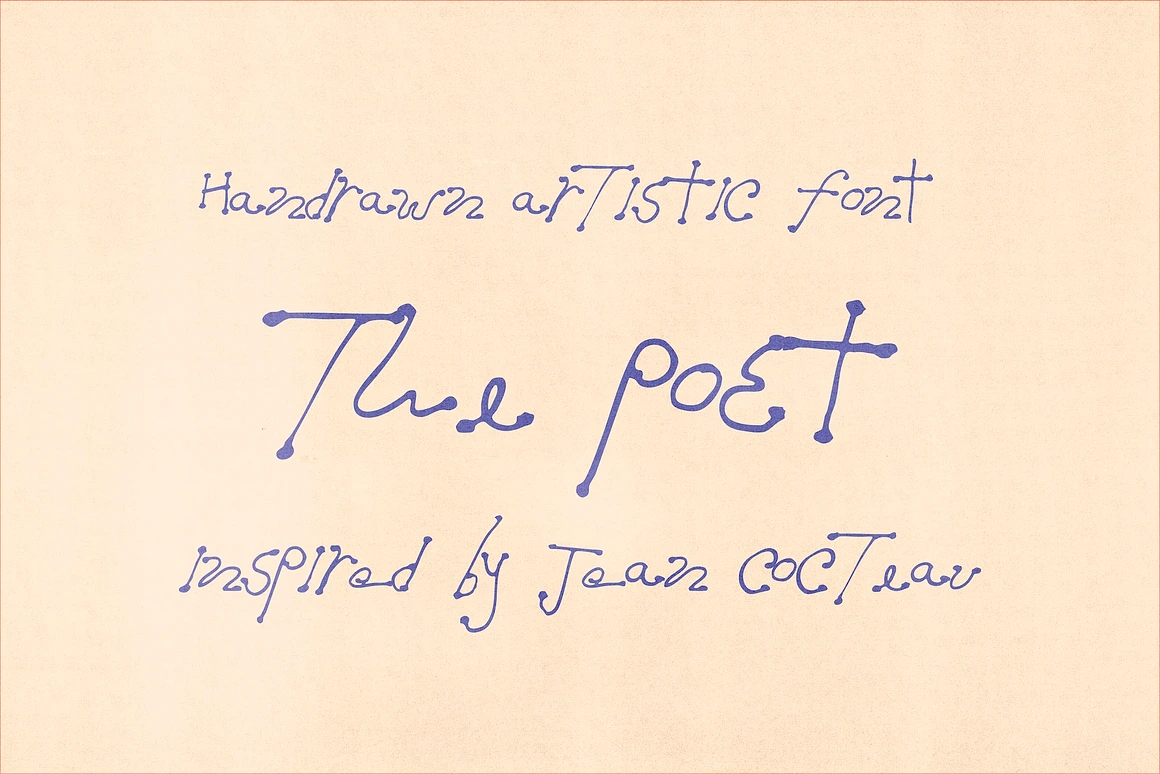 The Poet — Hand Drawn Typeface