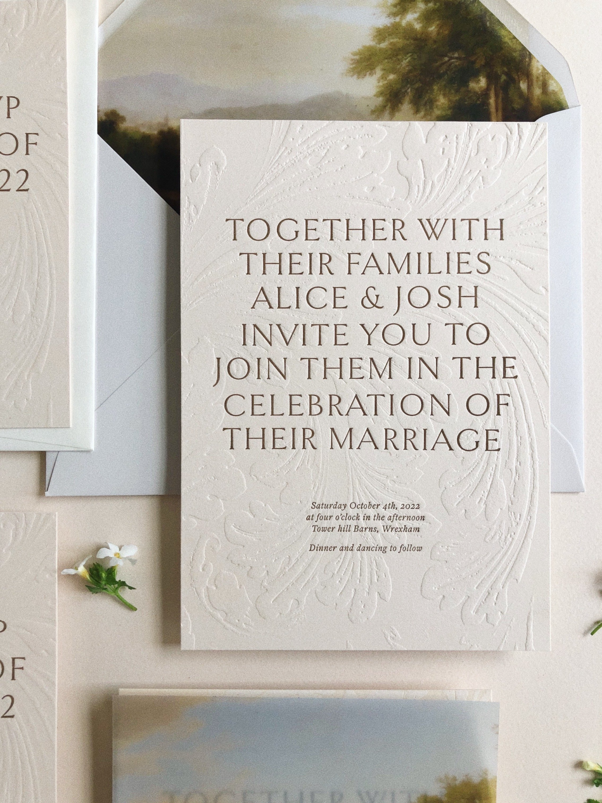 Slab Serif Typeface | Modern Wedding Invitation Fonts