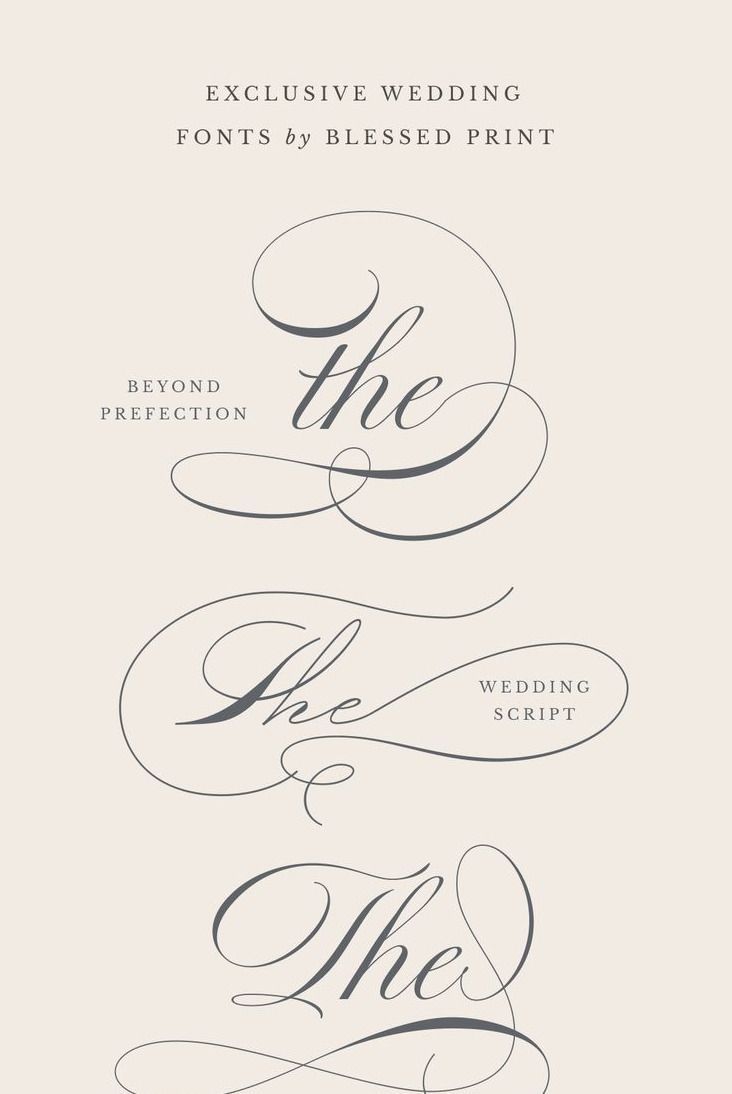 Letras de bodas refinadas con la perfección más allá. Diseña tu boda con estilo