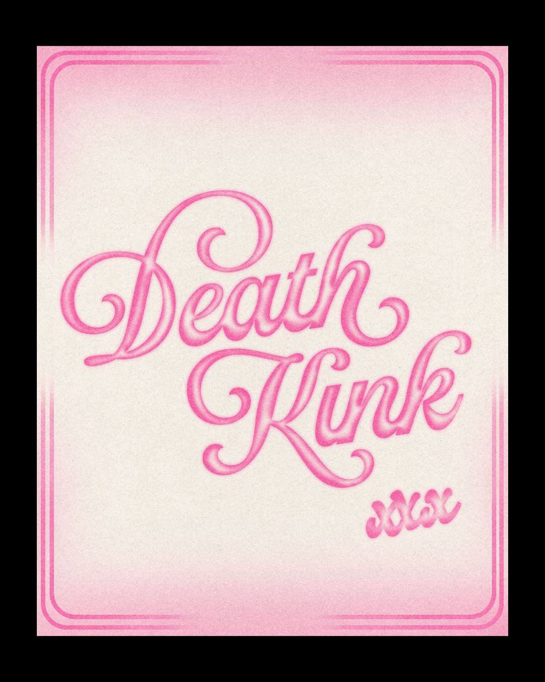 Fontaines D.C Graphic Poster By Crap Design Airbrush Coquette Poster