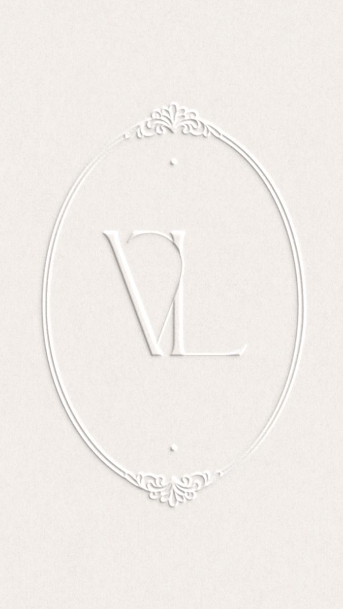 Minimal and elegant embossed logo design