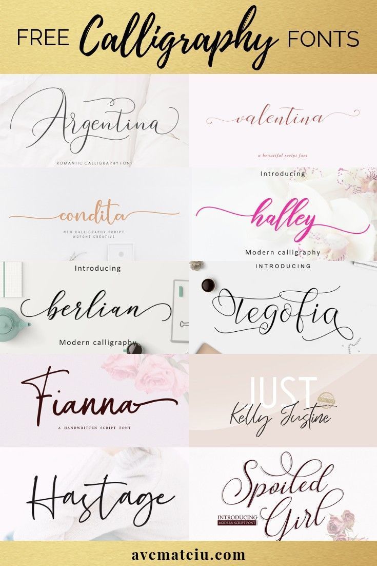 Pin by Maria Bribiesca on Tattoos | Handwritten fonts, Free script fonts, Lettering fonts