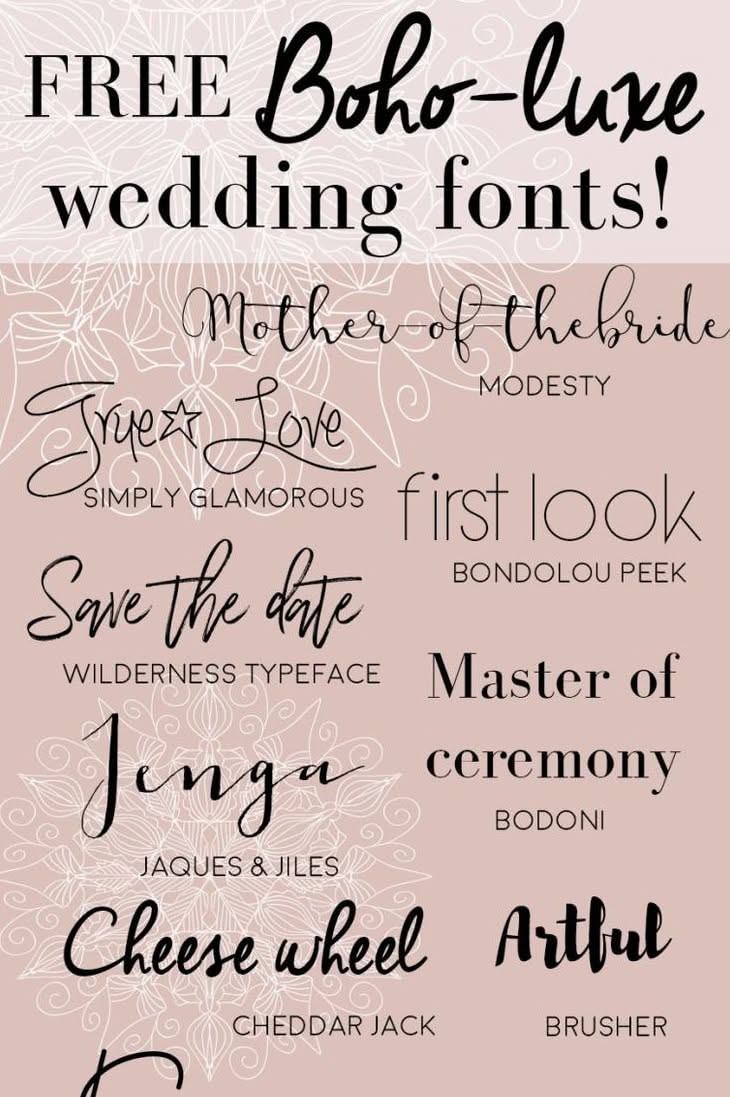 Romantic Fonts Wedding: Enhance Your Love Story with Beautiful Lettering