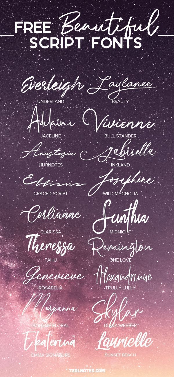 Beautiful Free Fonts You Can Download For Any Occasion