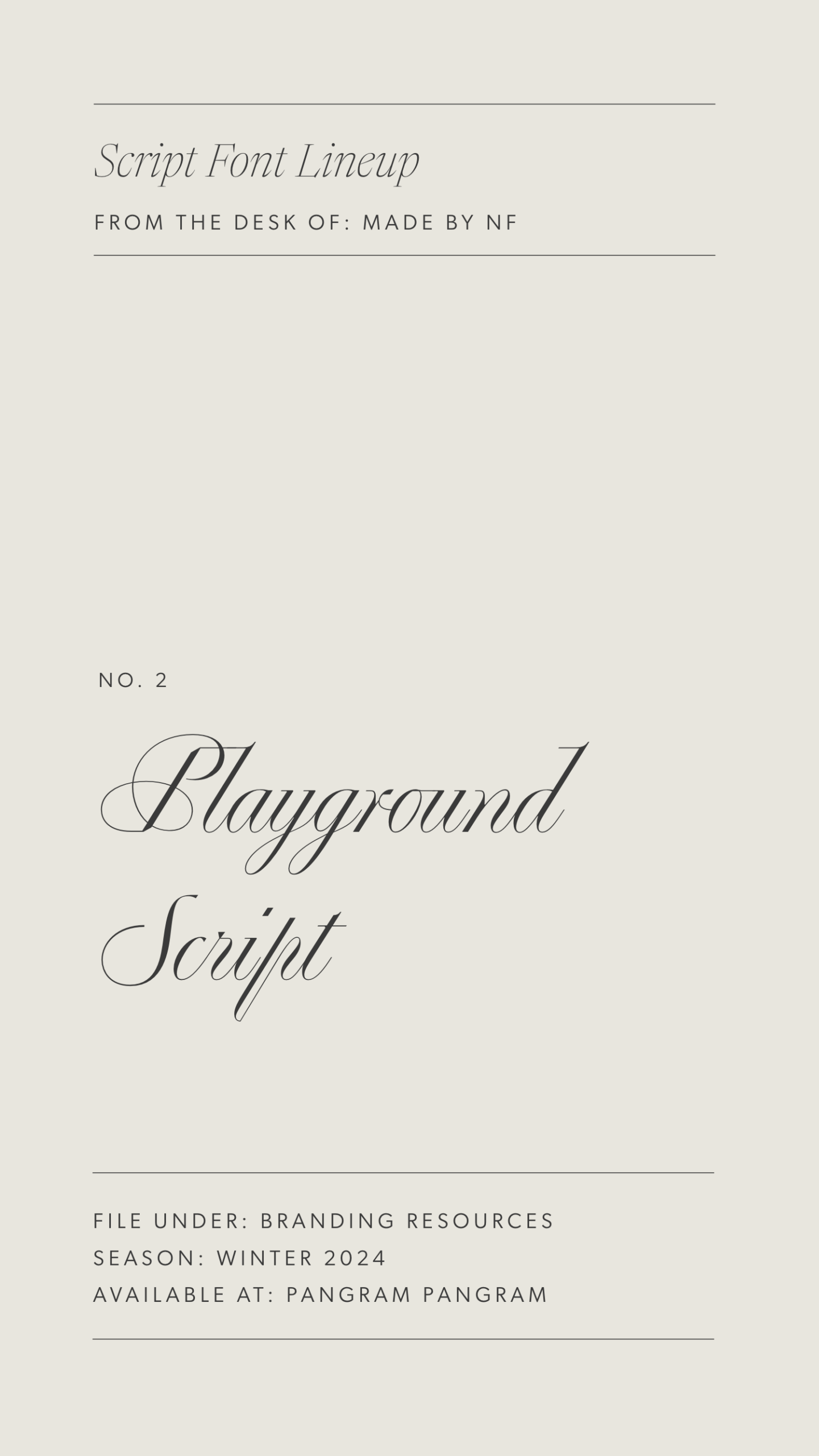 Luxury Script Font Round Up for Elevated Brands