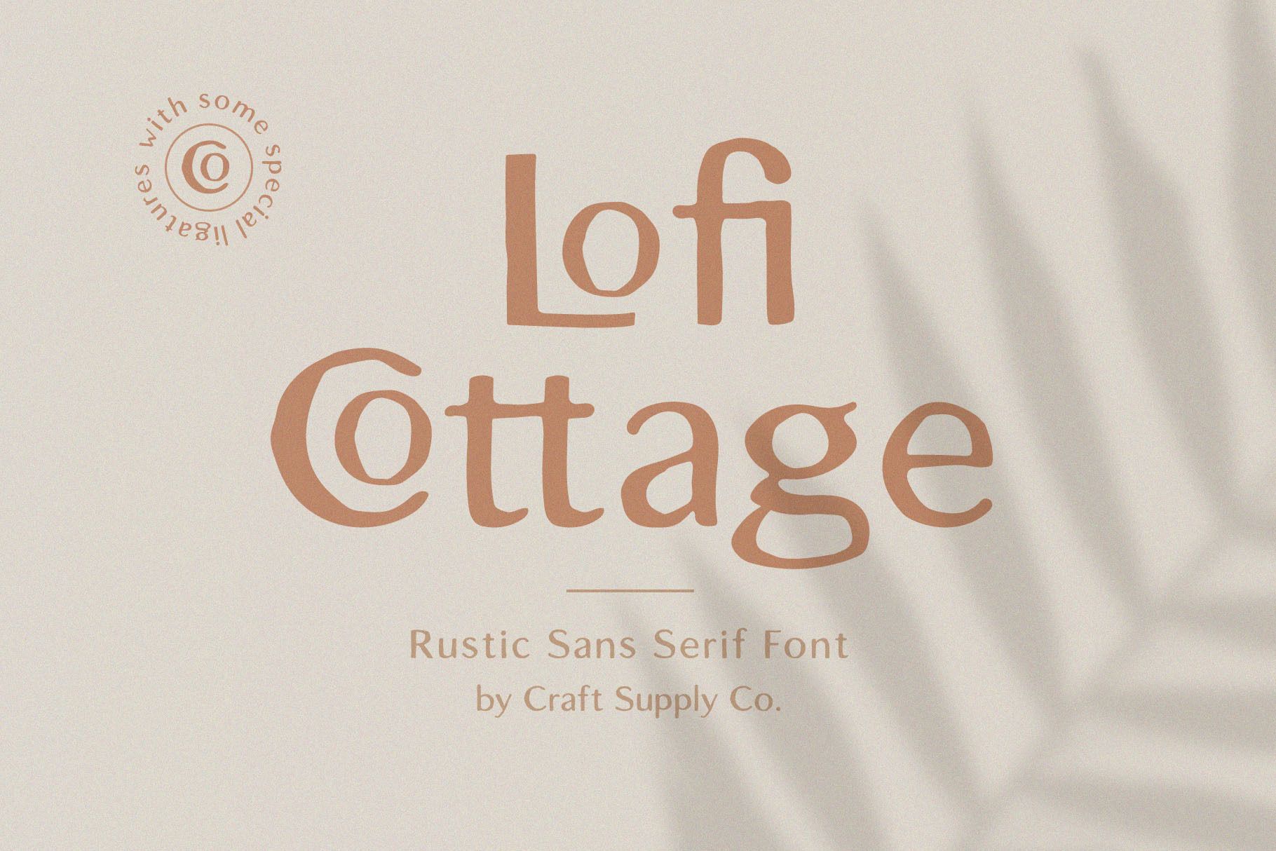 Lofi Cottage — Rustic Sans Serif by Craft Supply Co | Creative Market