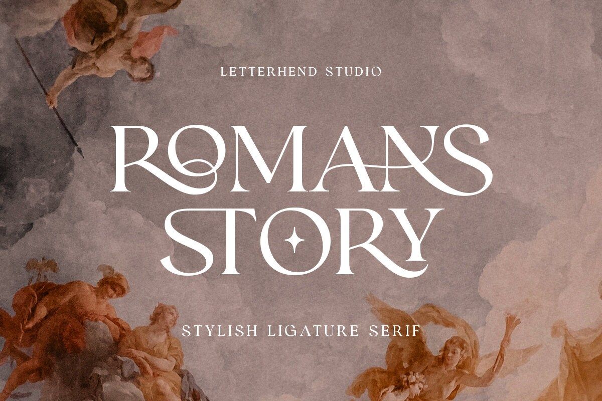 Romans Story : ligature de luxe avec empattement