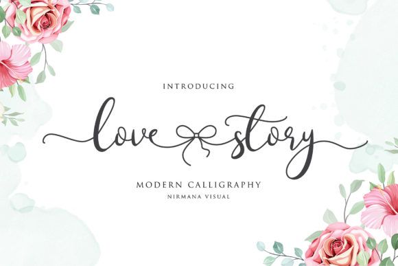 Lovestory Font by Sigit Dwipa · Creative Fabrica