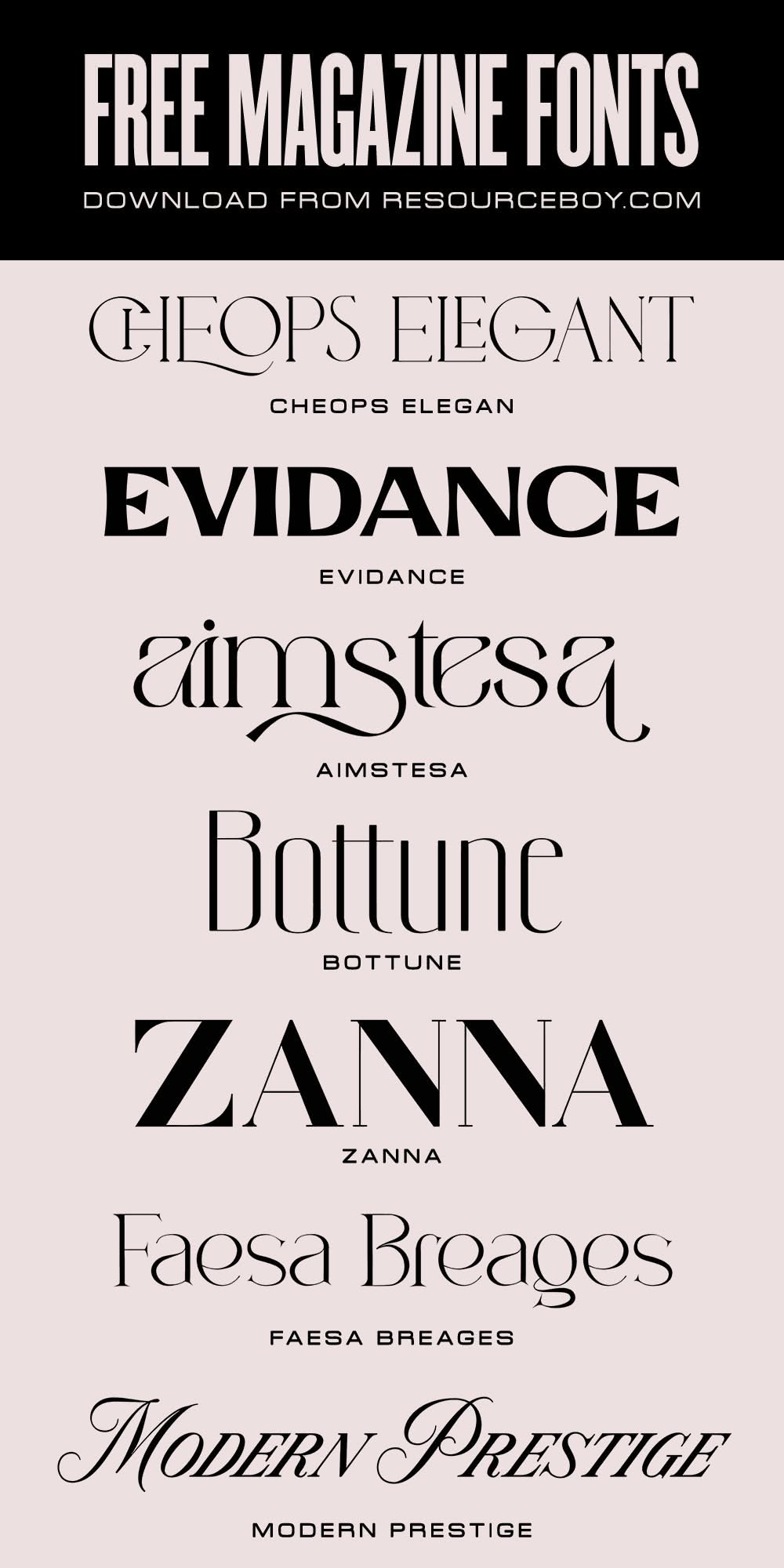 Free Fonts for Small Business Branding