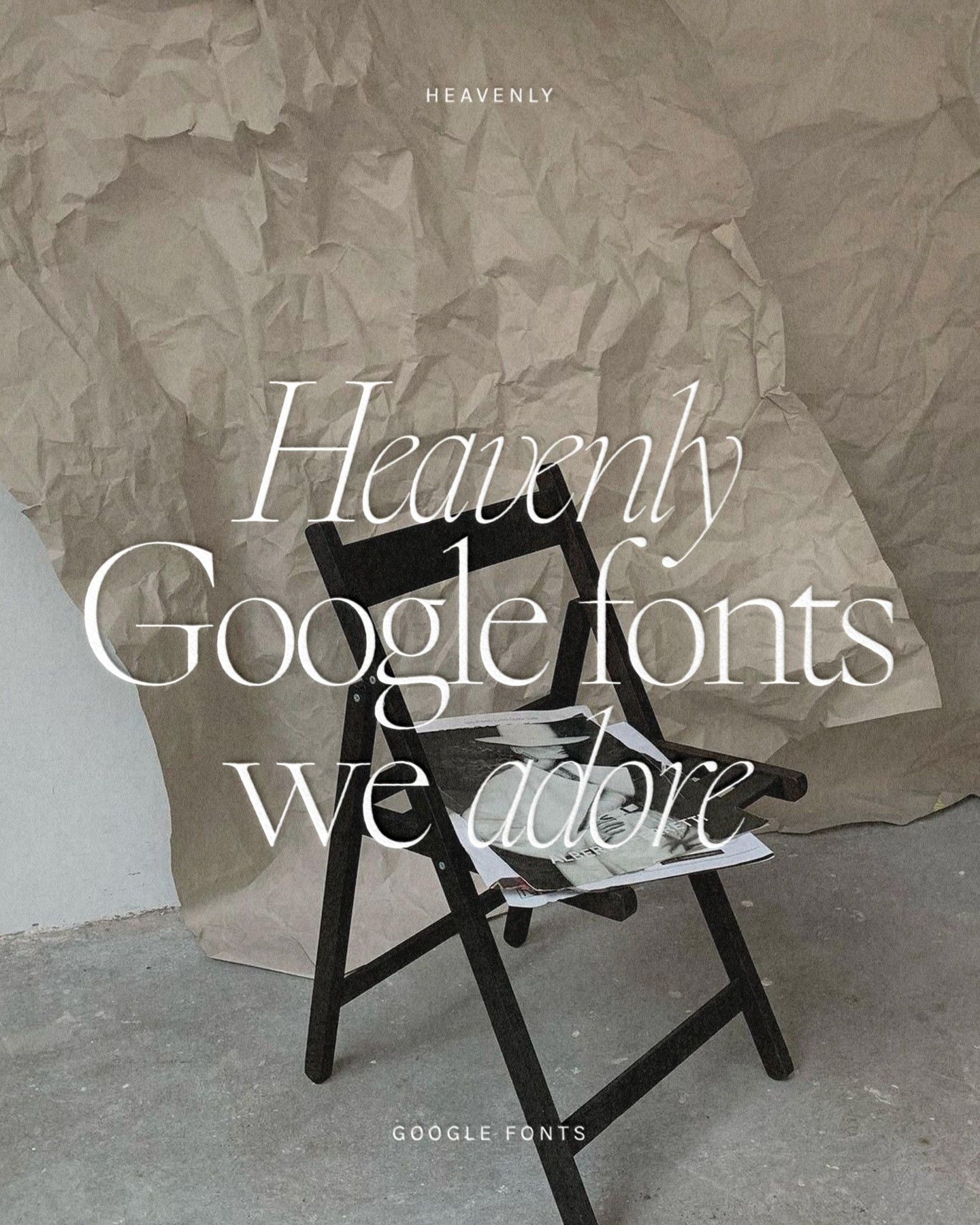 Timeless Google Fonts for Modern Website Design👌