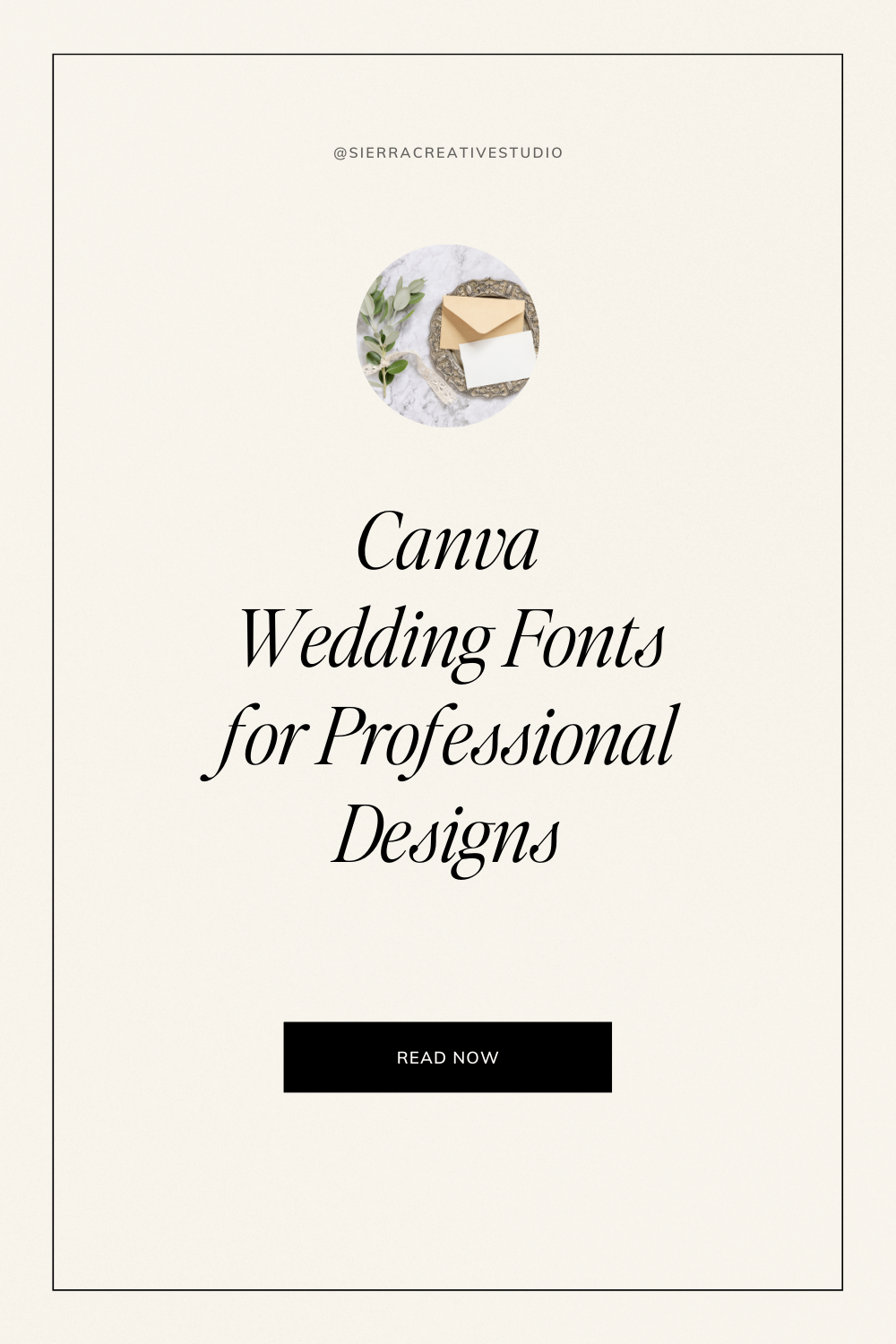 Elegant Wedding Fonts for Canva Designs