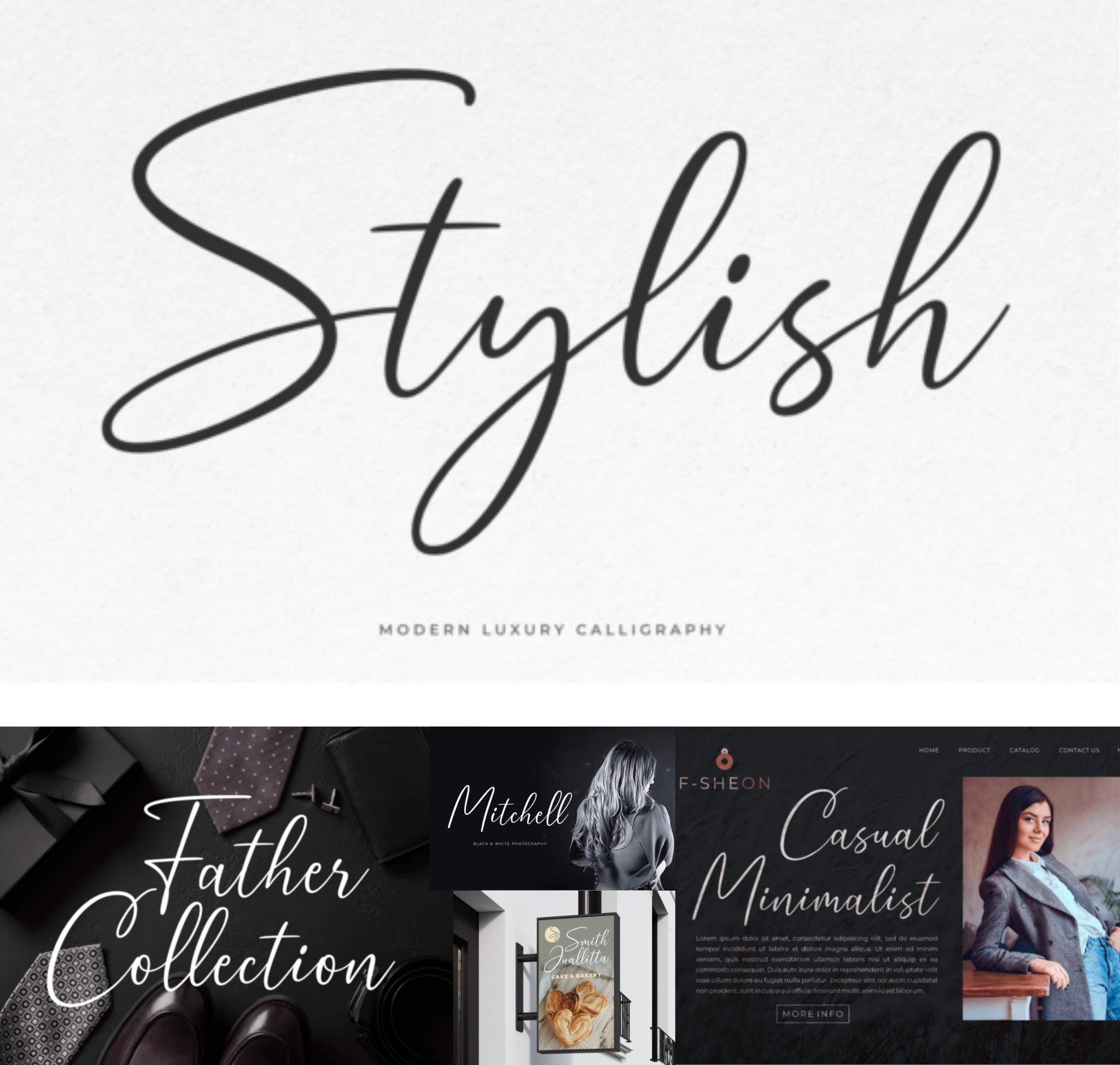 Lot de polices manuscrites — parfait pour Cricut, procréation, mariage, calligraphie unique, polices cursives, police SVG, police faite main, polices élégantes,