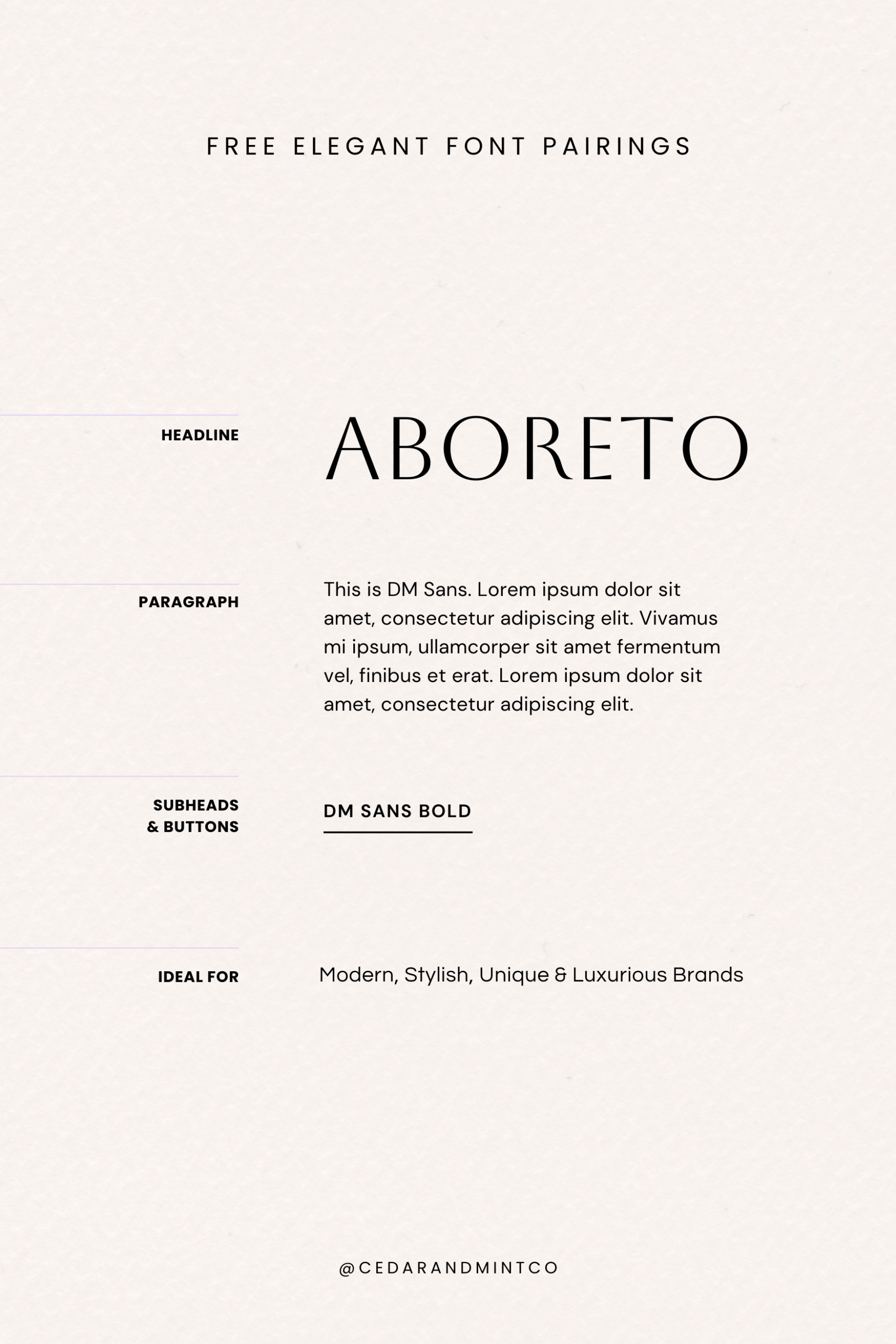 ✩Elegant Font Pairing Tips for Interior Designers and Real Estate Pros✩