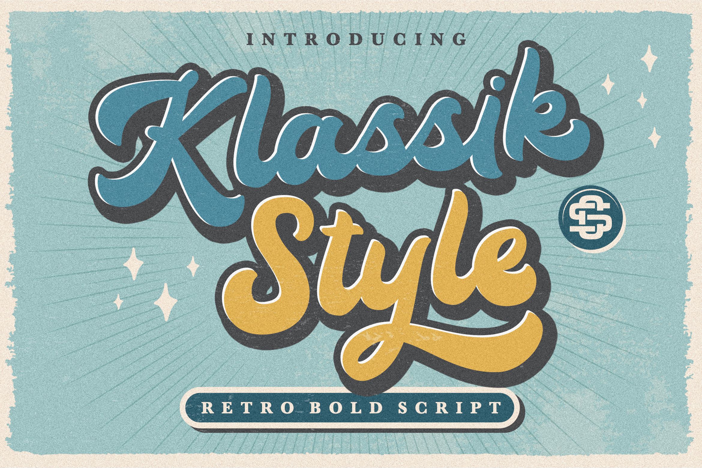 Klassik Style Retro Bold Script by Creatype Studio | Creative Market