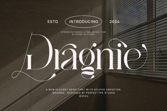 Dragnie Font by Perfectype · Creative Fabrica