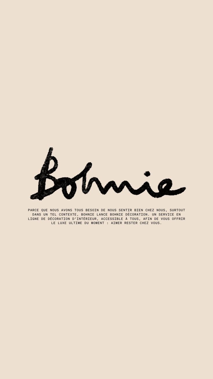 Bohnie Identity