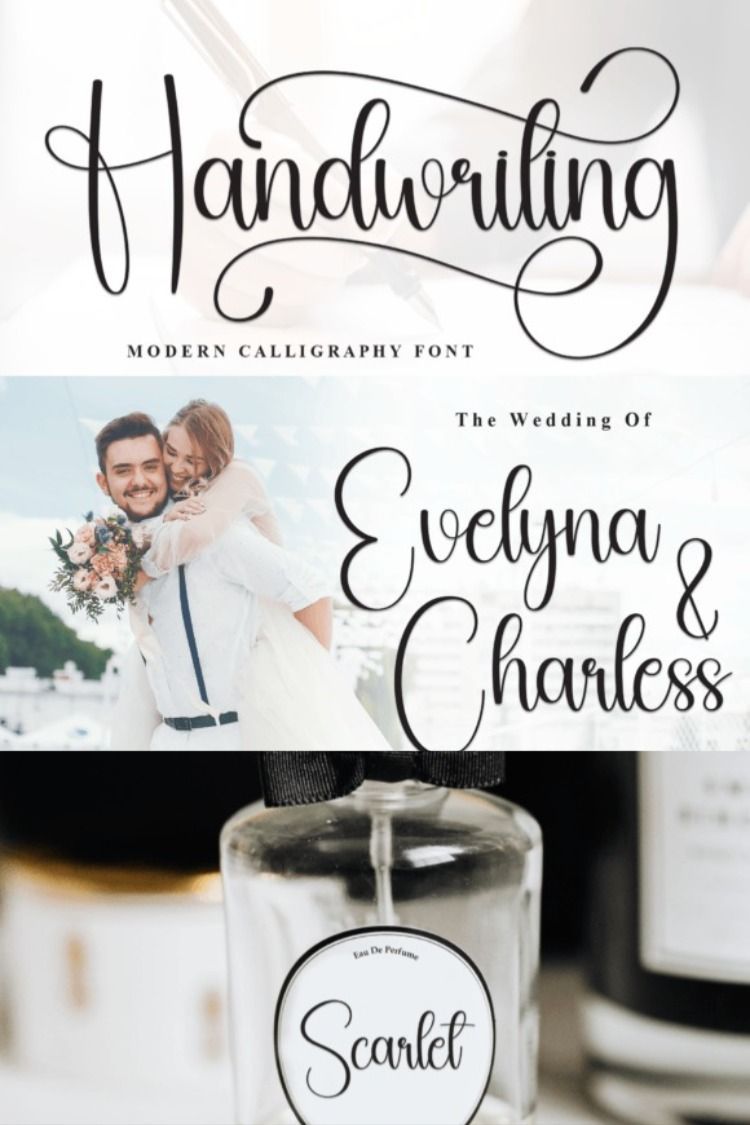 Trendy Wedding fonts adobe