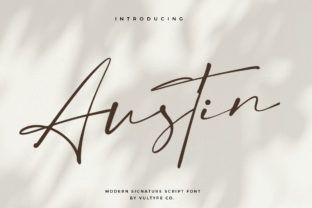 Austin Font by vultype · Creative Fabrica