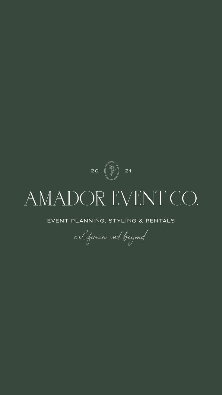 modern logo design for wedding planner