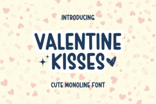 Valentine Kisses Font by CraftedType Studio · Creative Fabrica