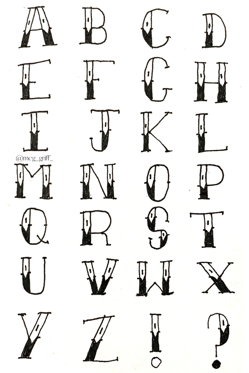 Easy Handwritten Old School Font