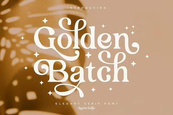 Golden Batch — Elegant Serif Font