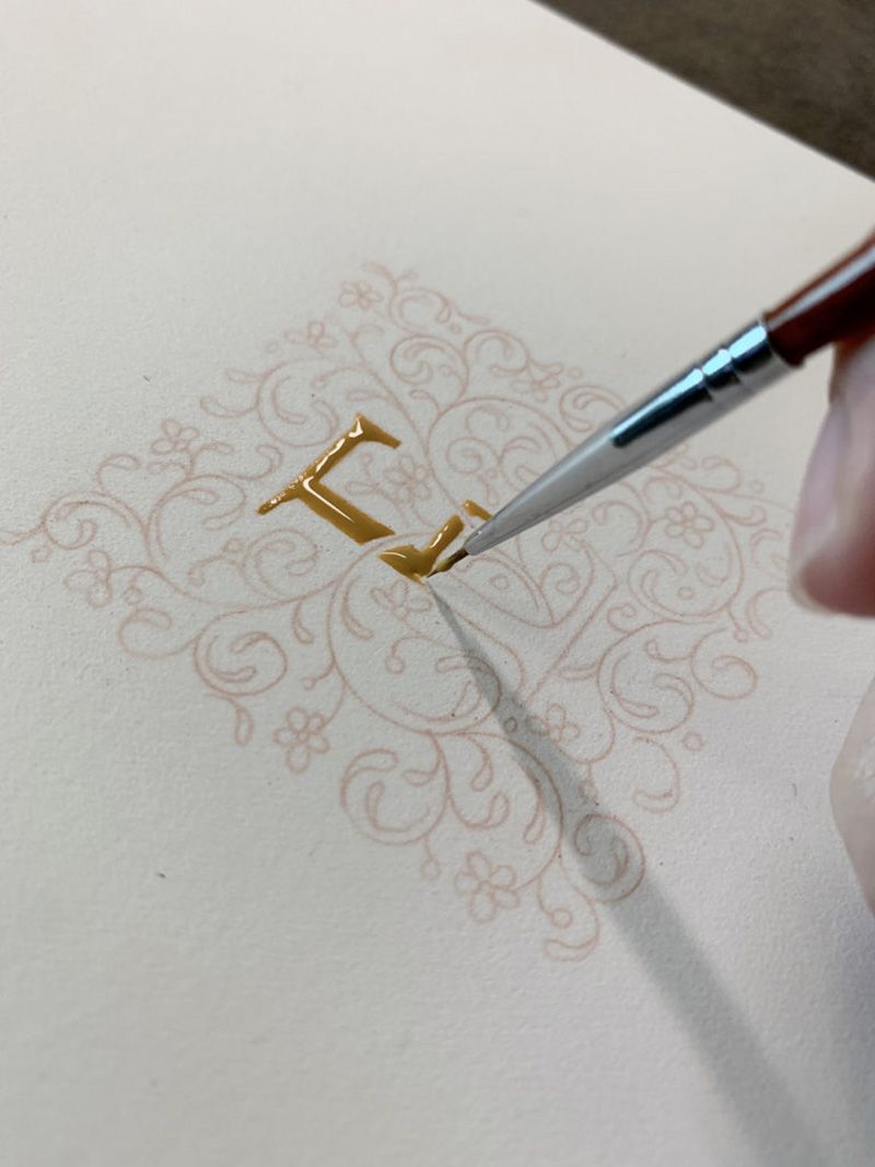 Pencil Lettering and Illuminated Letters with Evelyn Wong