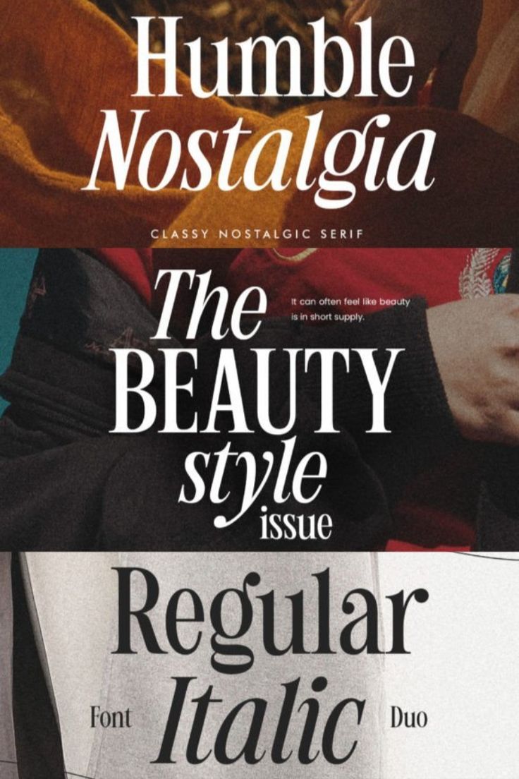Humble Nostalgia Font