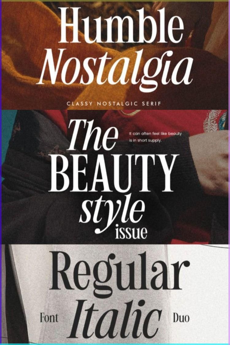 Humble Nostalgia Font
