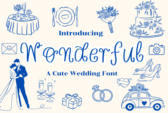Wonderful Font by Bassoonartwork · Creative Fabrica