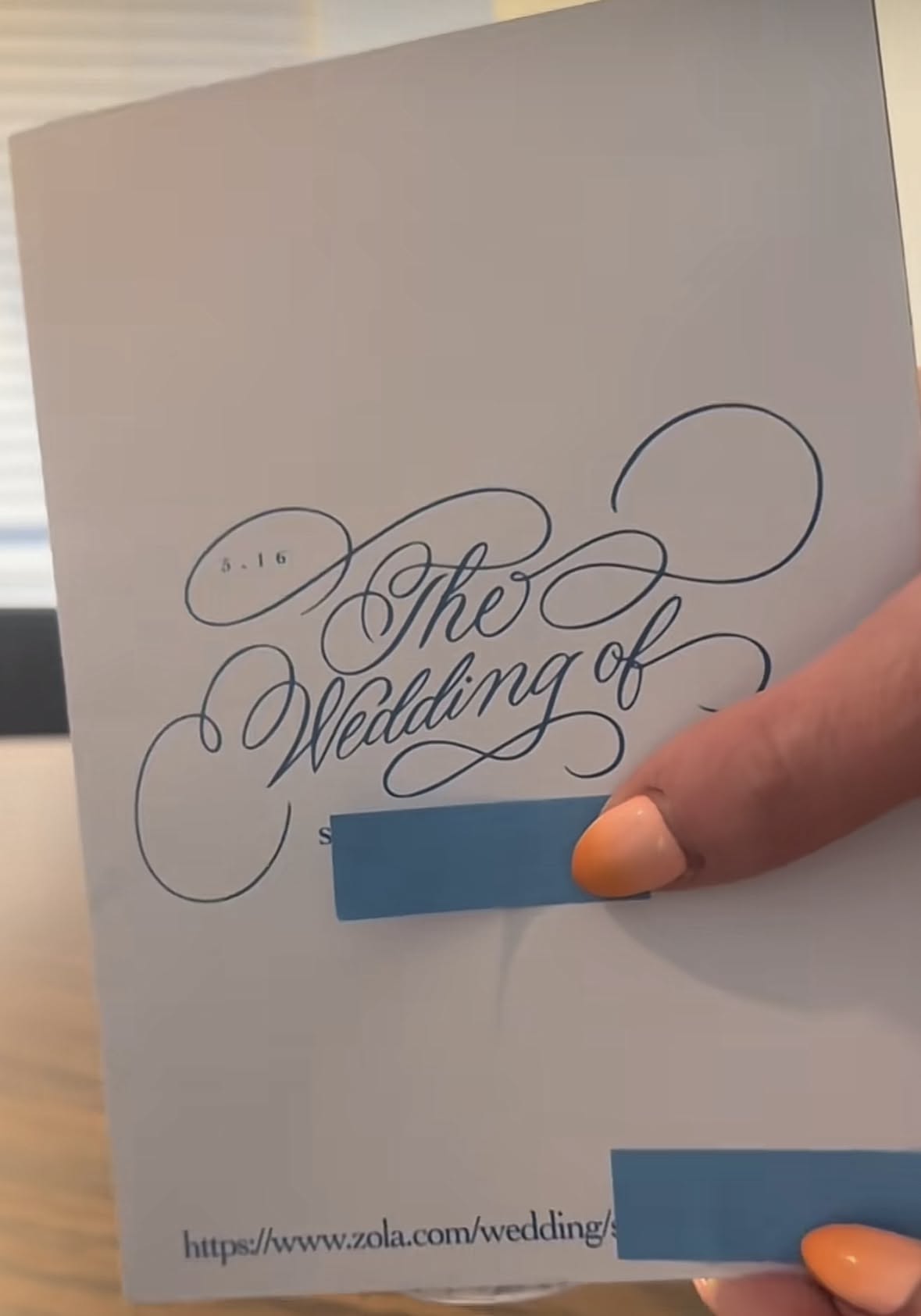 detail for the back of invitation (or the back of the pocket)