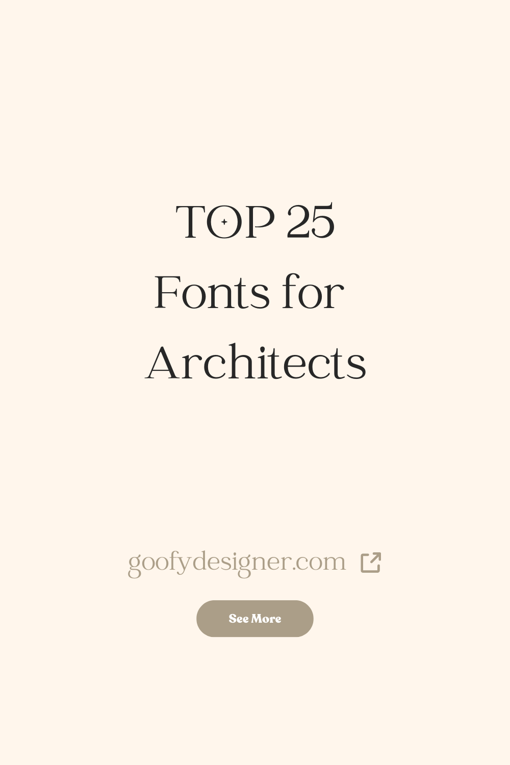 25 Font Ideas for Architects