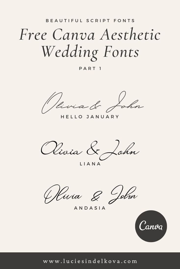 Best Wedding Font |