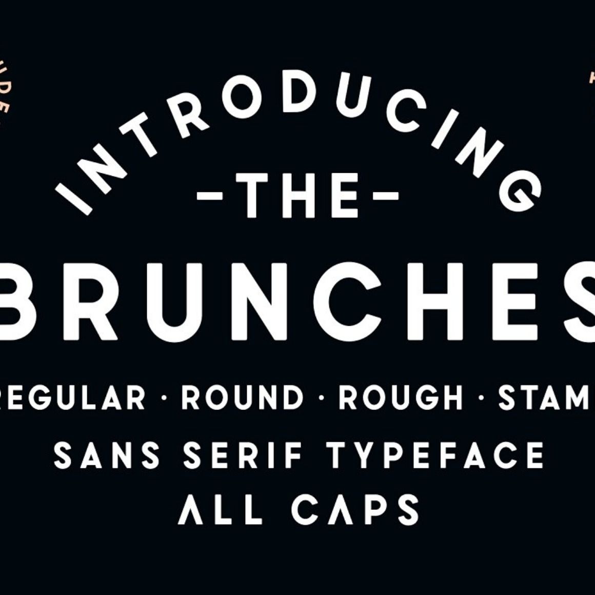 Brunches — 10 Font Includes