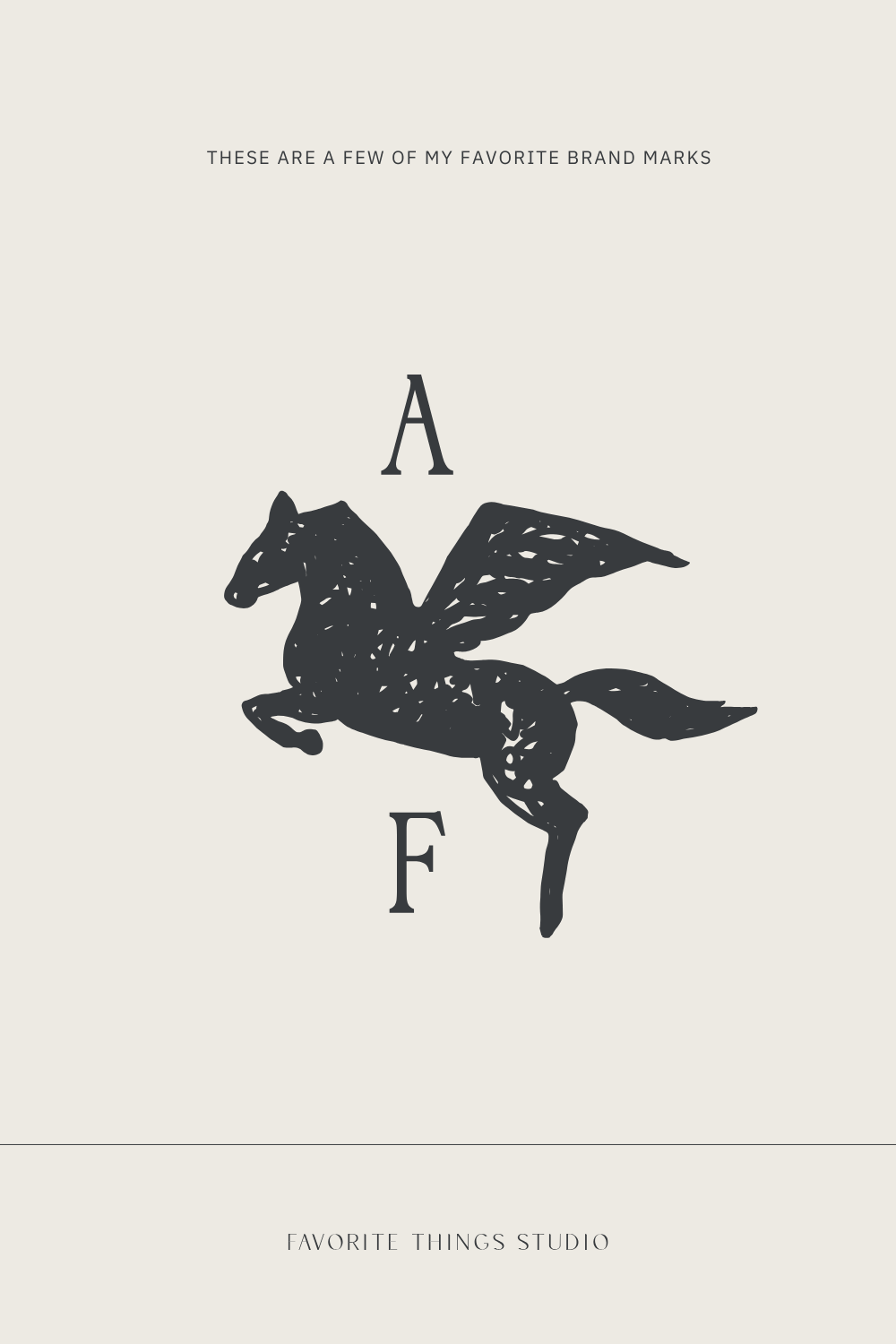 Brand mark by Favorite Things Studio, a brand and website design studio for Interior Designers.