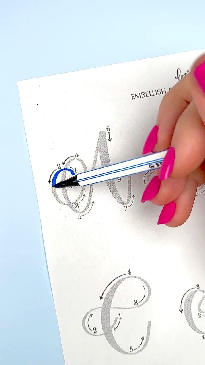 Embellish Alphabet Lettering