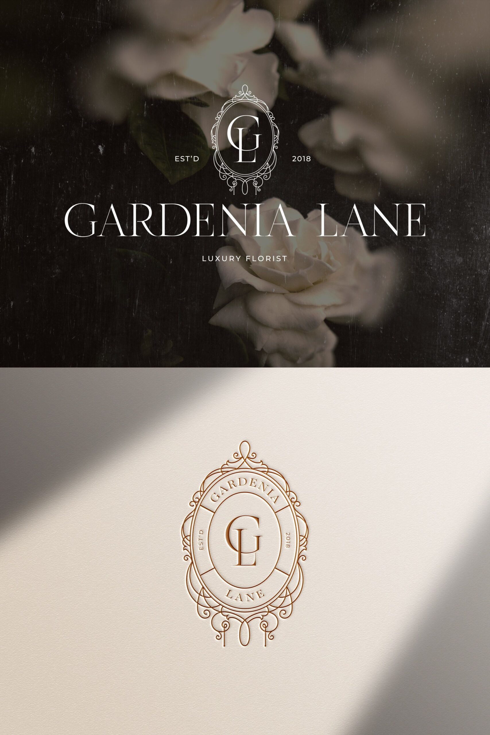 Vintage Modern Semi-Custom Logo & Branding Suite // Gardenia Lane